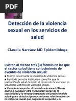 Presentacion Deteccion de La Violencia Sexual en Los Servicios de Salud