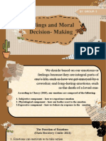 Feelings and Moral Decision-Making: By: Group - 3