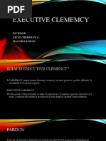 Executive Clememcy: Bscrim4B Arcio, Cherrilyn A. Macaiba Roman