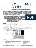 Using Windows Movie Maker To Create Multimedia Presentations