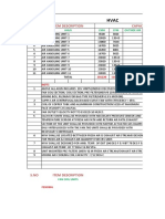 S.No Item Description Capacity: Ahus CMH CFM Outside Air