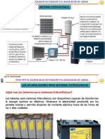 Tema #3.2 - El Acumulador de Energia y El Regulador de Carga