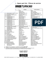 Spare Parts ET-365 - EL - 2004-02