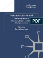 Pentecostalism and Development: Churches, Ngos and Social Change in Africa