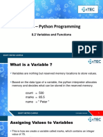 Variables and Functions