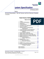 Materials System Specification