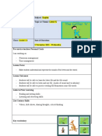 Lesson Plan Letter K