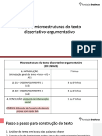 Macro e Microestruturas Do Texto Dissertativo-Argumentativo