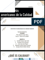 Tema 3. Gurús Americanos de La Calidad