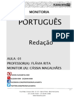 Redação - Resumo Aula 01