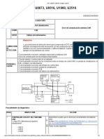 DTC U0073, U0516, U1900, U2516