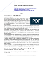 Filiacion y Sus Efectos Legislacion Dominicana