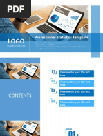 Professional Statistics Template: Dynamic PPT / Frame Complete / Fine Atmosphere / Editable