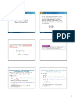 Writing Equations in Slope-Intercept Form: Using Slopes and Intercepts Using Slopes and Intercepts