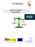 Dossier 9 - Unités de Mesure Des Masses