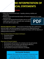 Analysis of FS PDF Vertical and Horizontal