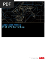 Application Manual: IRC5 OPC Server Help