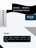 Model Ekonometrika