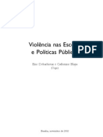 Violência Nas Escolas e Políticas Públicas - Debarbieux e Blaya