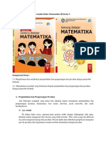 Analisis Buku Matematika SD Kelas 5