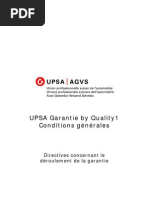 Upsa Garantie