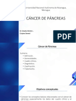 Cáncer de Páncreas