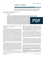 Natural Vulnerability Estimate of Groundwater Resources in The Coastalarea of Ibaka Community Using Dar Zarrouk Geoelectrical para 2381 8719 1000295