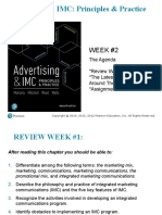 Advertising & IMC: Principles & Practice: Week #2