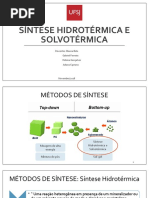 Seminário Método de Síntese Hidrotérmica