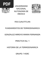 Practica 1 - Historia Termodinamica