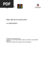 34 - Entreolivos - Más Allá de La Instrucción La Educación