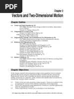 Week003 Vectors and Two Dimensional Motion