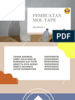 Pembuatan Mol Tape