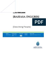 (Bahasa Inggris) : (Describing People)