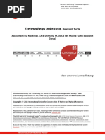 Eretmochelys Imbricata,: Assessment By: Mortimer, J.A & Donnelly, M. (IUCN SSC Marine Turtle Specialist Group)