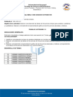 Unidad 1 Tarea 3 - Tablas de Frecuencias Simple