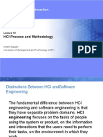 HCI Process and Methodology: Human-Computer Interaction