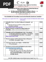 MACN-I005 - Allodial Processing Costs For The Moorish American Consulate