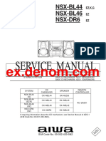 Service Manual: NSX-BL44 NSX-BL46 Nsx-Dr6