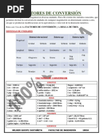 Factores de Conversion 100%