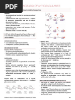 (CV2) Pharmacology of Anticoagulants