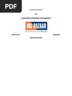 Big Bazaar - Location Strategy