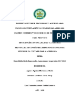 Caso - Practico Rentabilidad de La Empresa Dr. Agro Durante Los Periodos 2017-2018