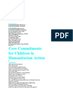 Core Commitments For Children