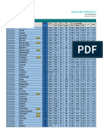 Lista de Preços Leite Europeu: Holandês