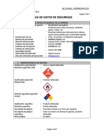 HDS Alcohol Isopropilico Passol