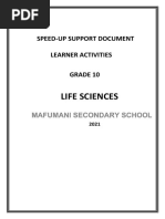 Life Sciences Grade 10 Learner Support Document MAFUMANI SECONDARY