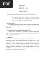 Medida Cautelar de Asignación Anticipada de Alimentos