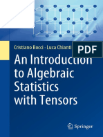 Bocci C., Chiantini L. An Introduction To Algebraic Statistics With Tensors 2019