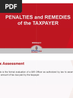 W12-Module Penalties and Remedies of The Taxpayer - PPT